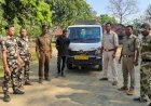 କାଠ ବୋଝୋଇ ଗାଡି ଜବତ ଜଣେ ଗିରଫ